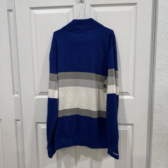 Men’s UO Mitchell & Ness Los Angeles Dodgers Full-Zip Sweater Jacket 2XL - Picture 9 of 15